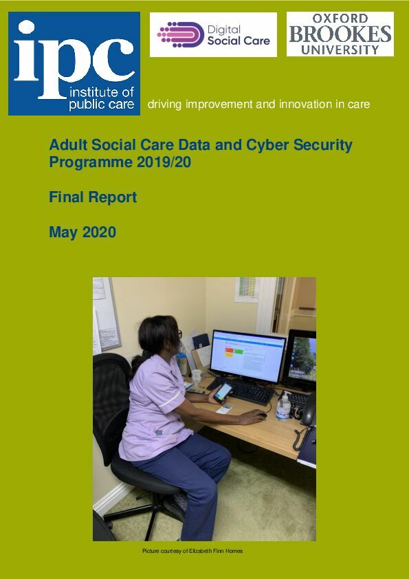 ASC Data and Cyber Security Programme 2019 20 final