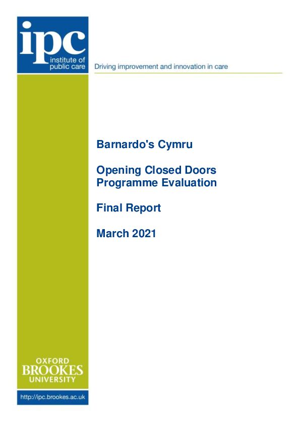 Barnardos Final Report March 2021 updated