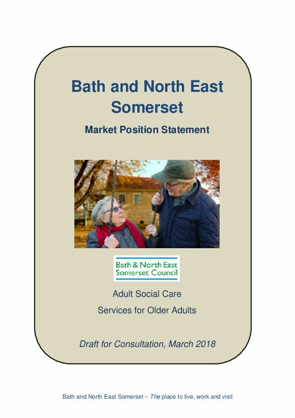 Bath North East Somerset MPS darft for consultation March 2018