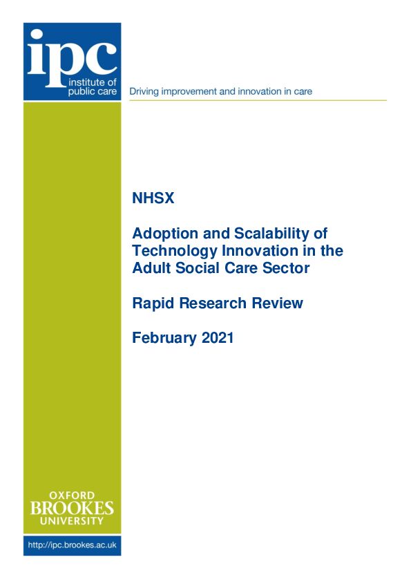 Digital tech rapid research review Feb 2021