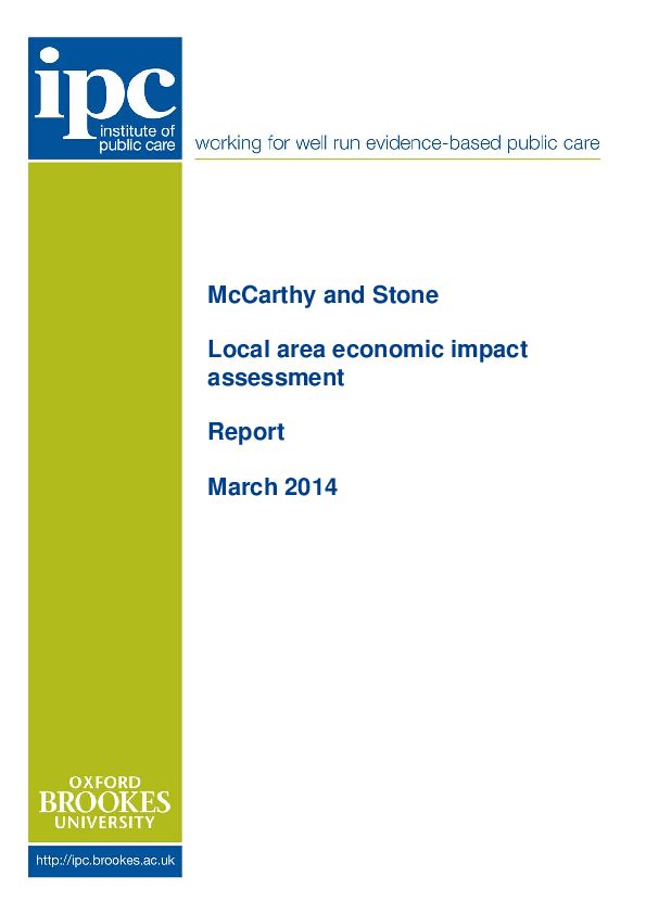 Final Mc Carthy and Stone EIA report March 2014