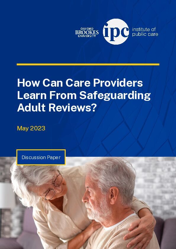 How Can Care Providers Learn From Safeguarding Adult Reviews