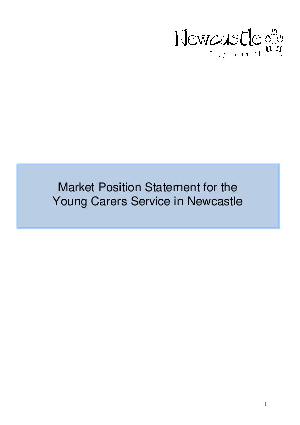 Newcastle young carers MPS