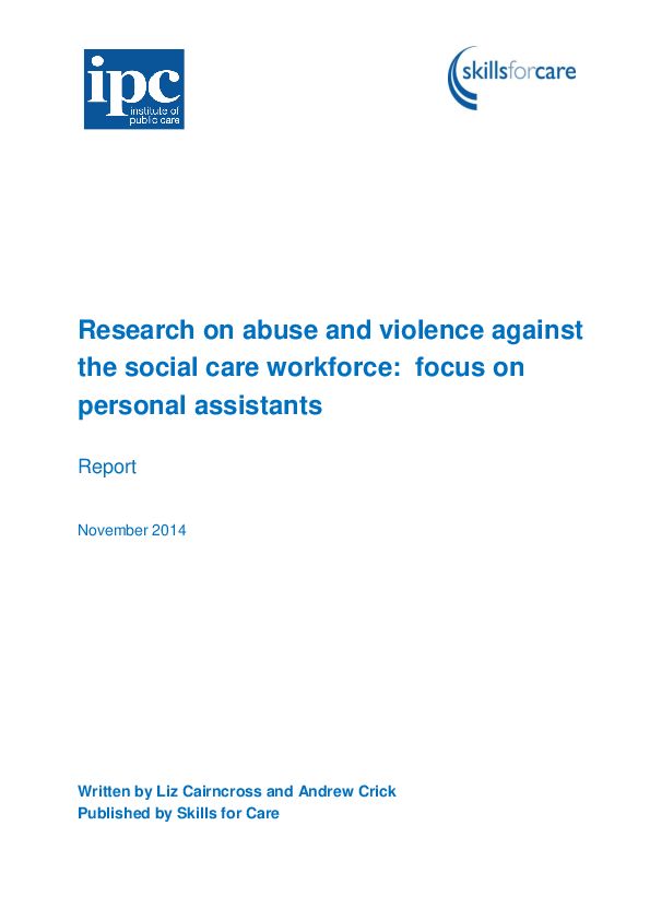Research on abuse and violence P As 301014 FINAL