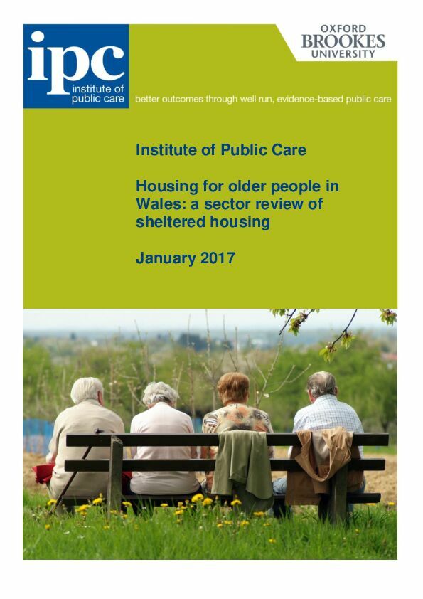 IPC Sector Review of Sheltered Housing in Wales Jan 2017