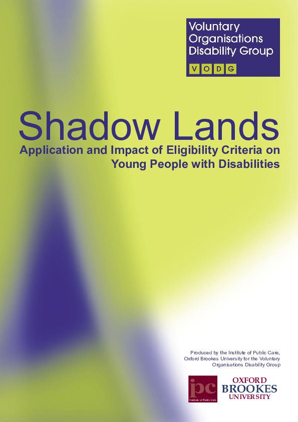 Shadow Lands Application