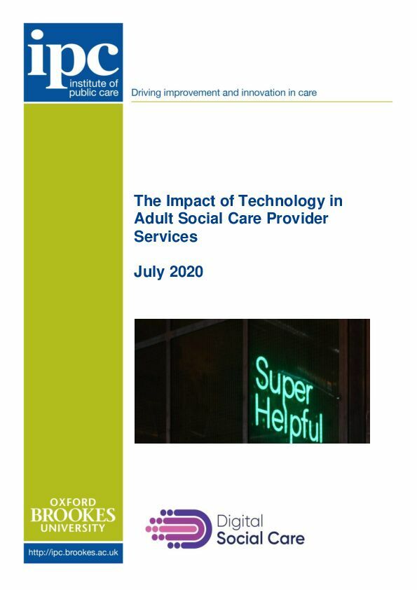 Technology action research report 28 July2020