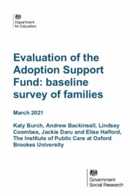 Evaluation of ASF Report ASF Baseline Family Survey