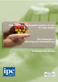 Some key messages around hospital transfers of care